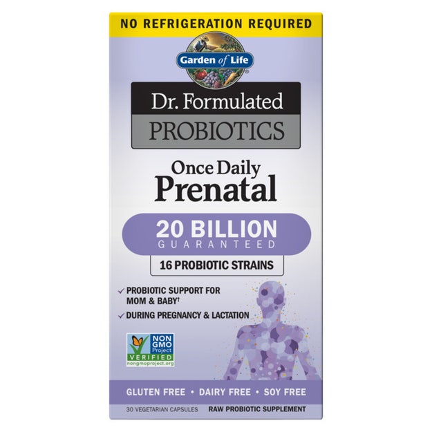 dr. formulated prenatal probiotic garden of life