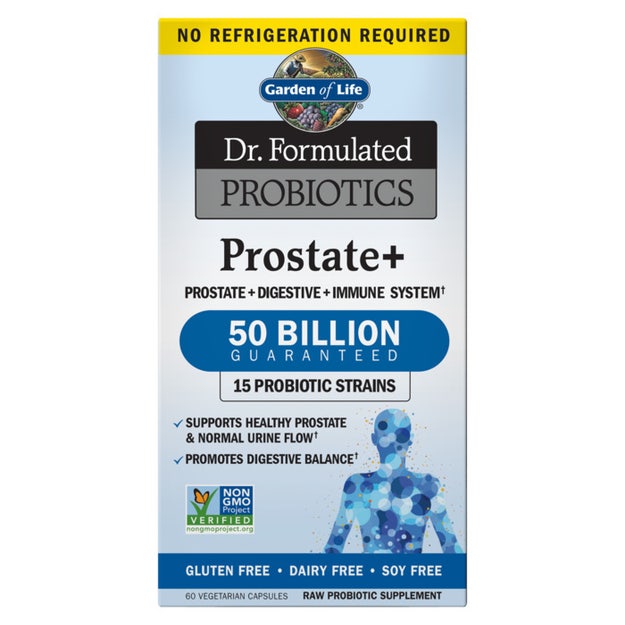 dr. formulated prostate+ garden of life