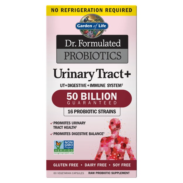 dr. formulated urinary tract+ garden of life