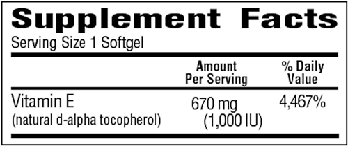 E-Max 1000 (Bio-Tech Pharmacal) supplement facts