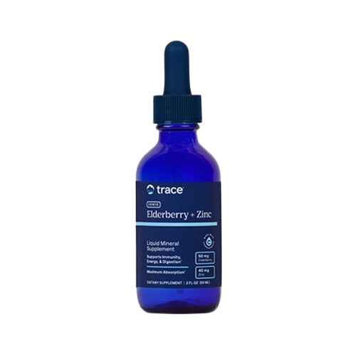 elderberry + ionic zinc trace minerals research