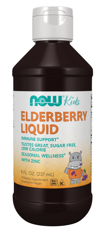 Elderberry Liquid for Kids (NOW)