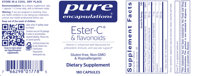 Ester-C & flavonoids 180 Count