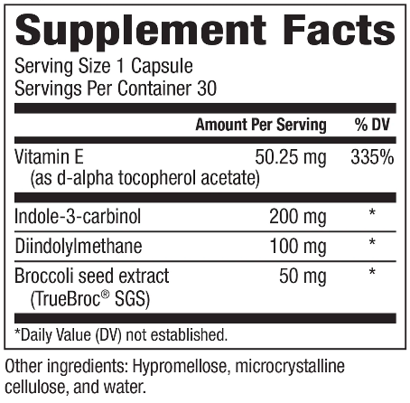 Estrogen Balance (EquiLife) supplement facts