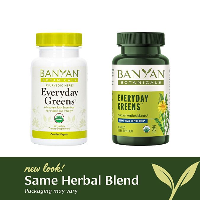 Everyday Greens Tablets Organic (Banyan Botanicals)