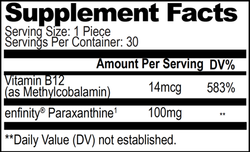 Focus Bites Natural Stacks supplement facts