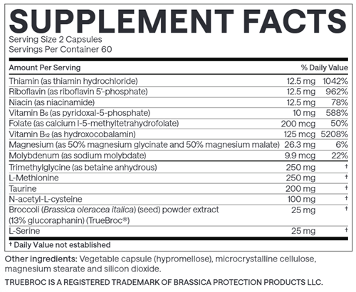 Formula 3 EndoAxis supplement facts