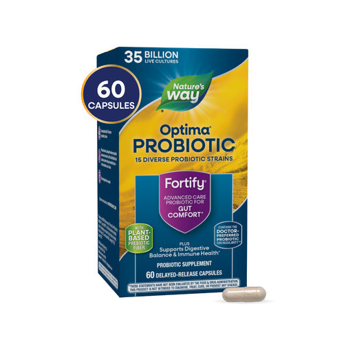 fortify optima daily probiotic 35 billion nature's way