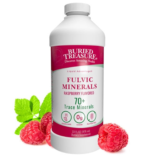 fulvic acid minerals raspberry buried treasure