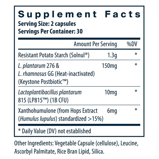 glp-1 complete (vital nutrients) supplement facts