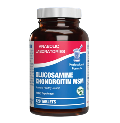 GLUCOSAMINE CHONDROITIN MSM Anabolic Laboratories front