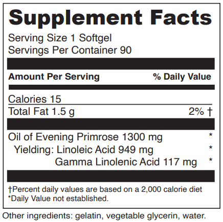 gamma lin 1300 davinci labs supplement facts