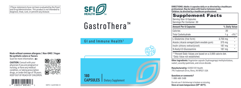 gastrothera sfi health label