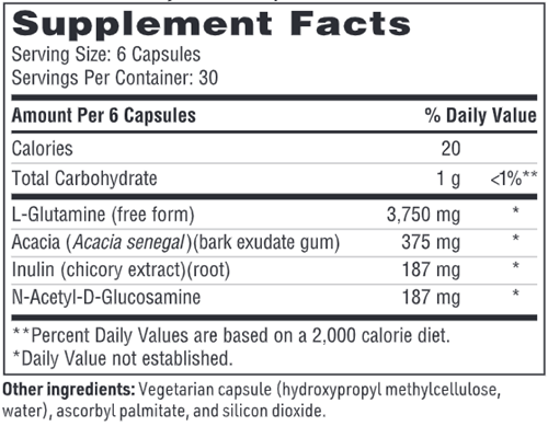 gastrothera sfi health supplement facts