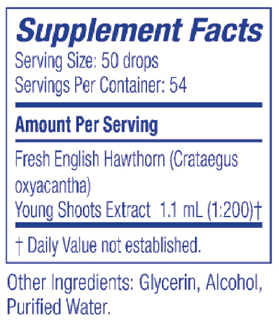 gemmo english hawthorne young shoots boiron supplement facts