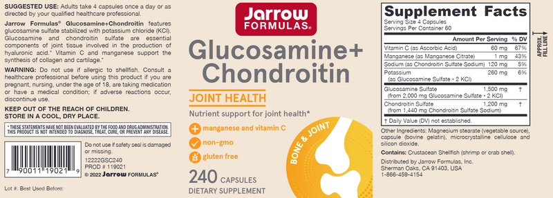 Glucosamine + Chondroitin