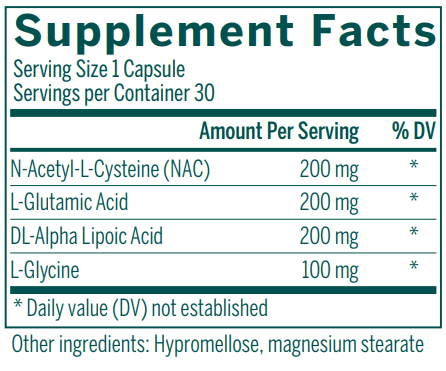 Glutathione Precursors