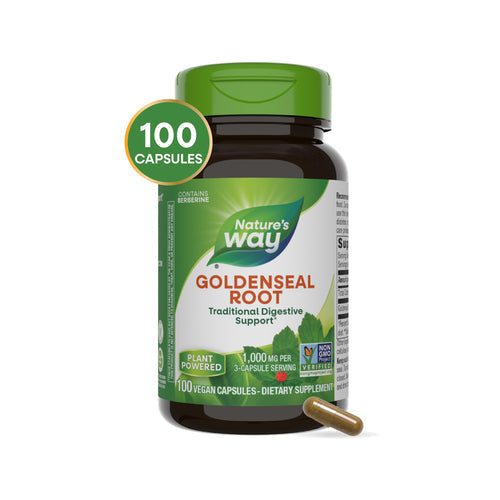 Goldenseal Root veg capsules 100 Count