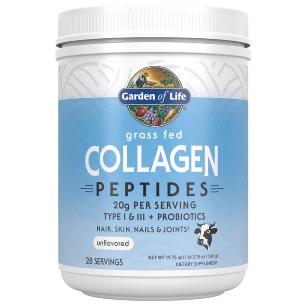 grass fed collagen peptides garden of life