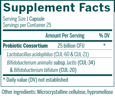 HMF Intensive (shelf-stable) (Genestra) supplement facts