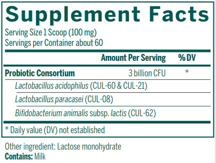 HMF Natogen (Genestra) supplement facts