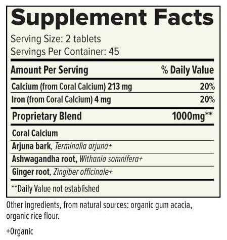 Healthy Bones (Banyan Botanicals) supplement facts