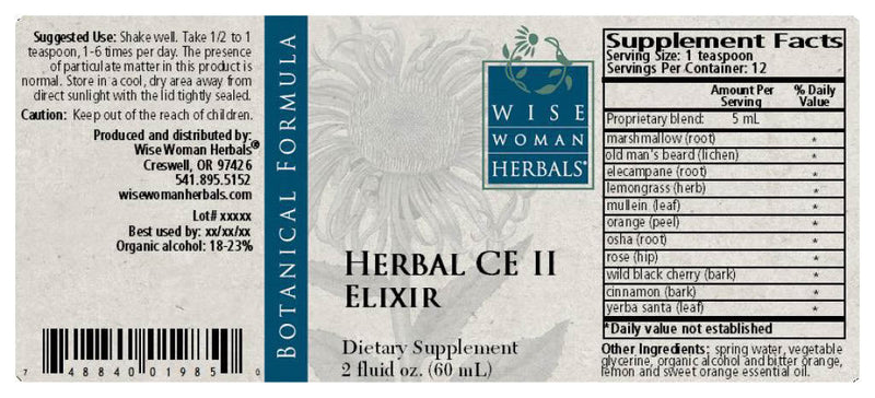 Herbal CE II Wise Woman Herbals products