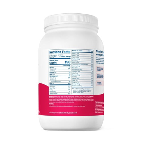 High Protein Meal Replacement - Strawberry Bariatric Fusion side