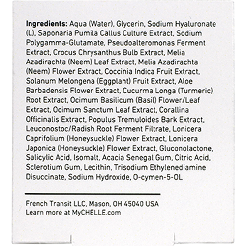 Hyaluronic Acid Instant Firming Gel Mychelle Dermaceuticals ingredients