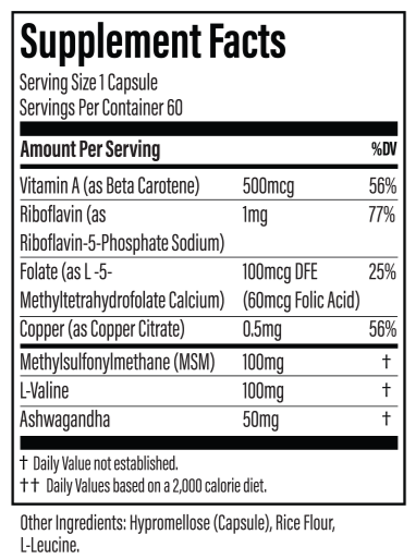 Hypothyroid Support (Thyroid Specific Formulations) supplement facts