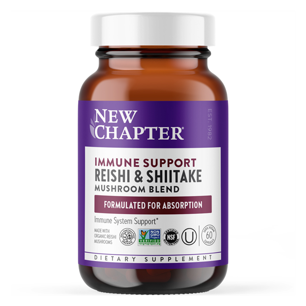 Immune Support Reishi & Shiitake (New Chapter)