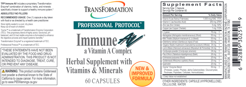 Immune AV (Transformation Enzyme) Label