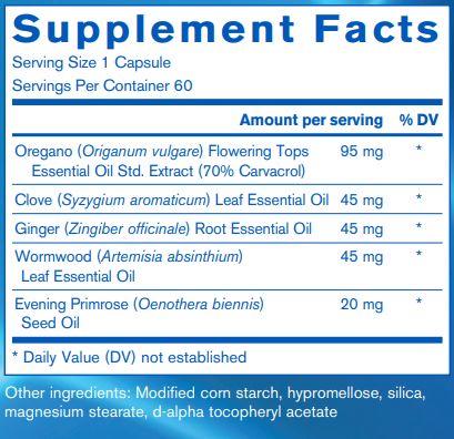 Intestibal (formerly Pyloricin) (Pharmax) supplement facts