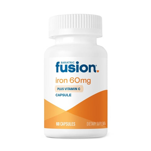 Iron Capsule with Vitamin C 60 mg Bariatric Fusion