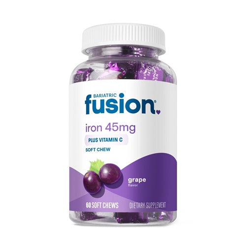 Iron Soft Chew with Vitamin C Grape Bariatric Fusion