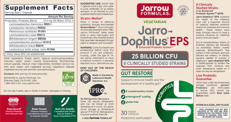 Jarro-Dophilus EPS 25 Billion