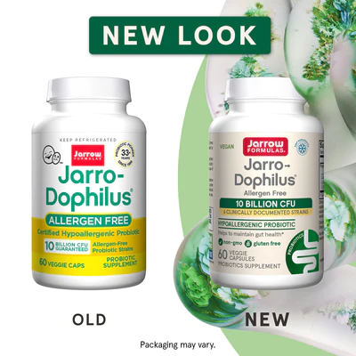 Jarro-Dophilus (Allergen Free) Jarrow Formulas new look