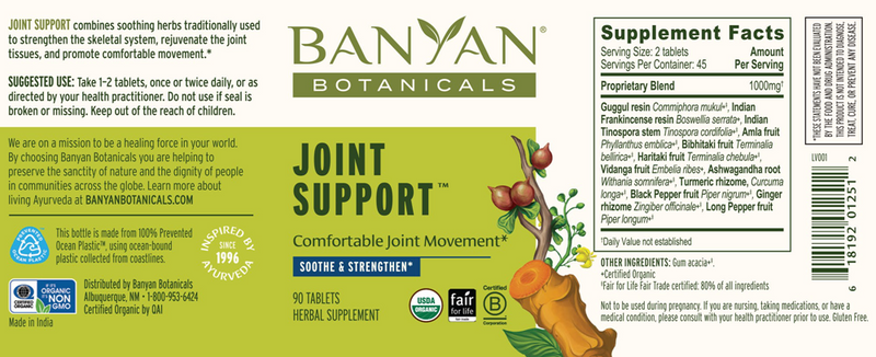 Joint Support Organic