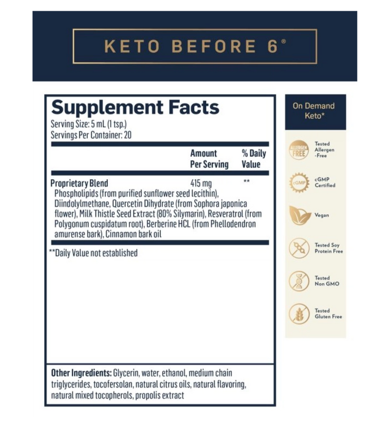 BACKORDER ONLY - Keto Before 6® Sleep Bundle