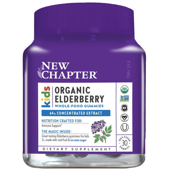 Kids Organic Elderberry Gummies (New Chapter)