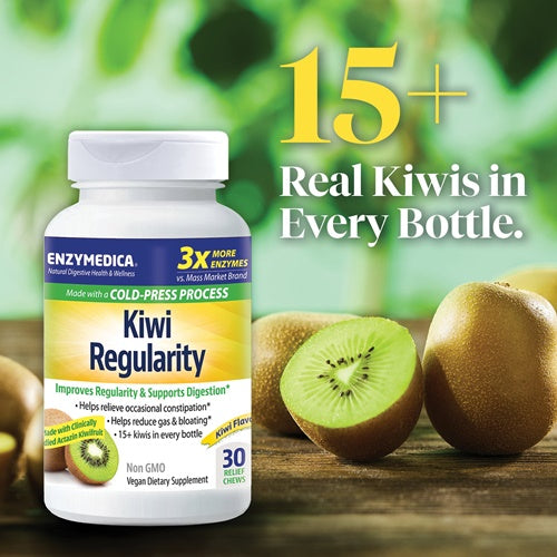 Kiwi Regularity Chews Enzymedica