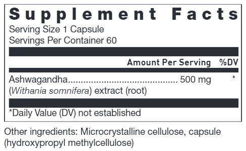 klean ashwagandha klean athlete supplement facts