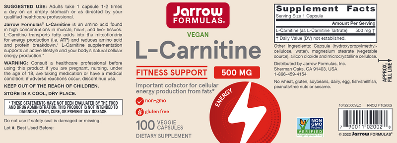 L-Carnitine 500 mg