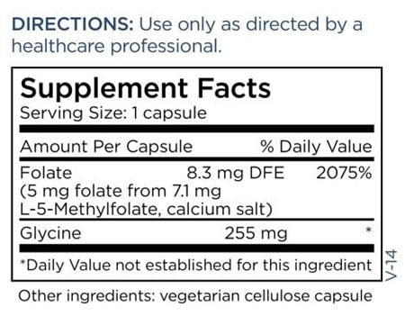 L-Methylfolate 5 mg