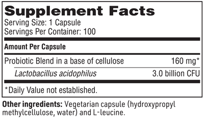 l. acidophilus sfi health supplement facts