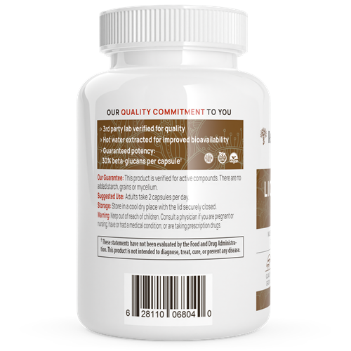 Lion's Mane Extract Capsules (Real Mushrooms)