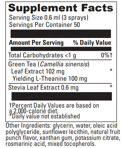 liposomal l-theanine davinci labs supplement facts