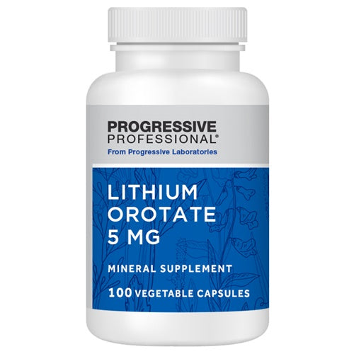 Lithium Orotate Progressive Labs front