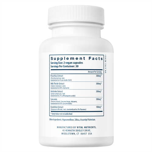 Liver Support II with Picrorhiza Vital Nutrients products