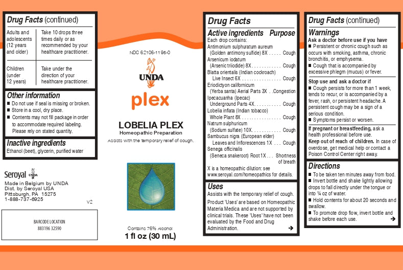 Lobelia Plex UNDA Label